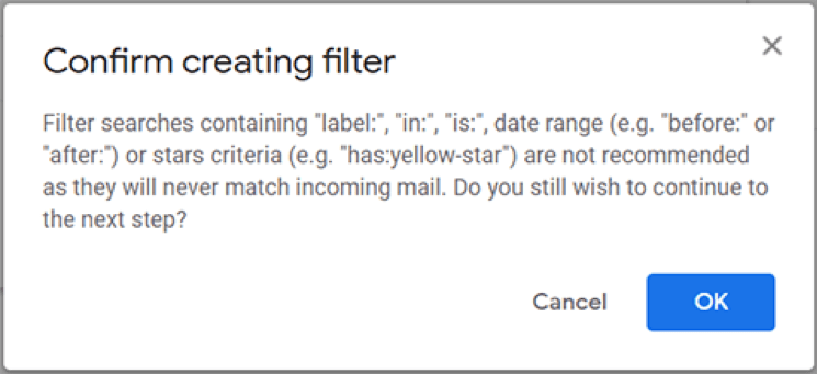 GSuite Bypass Filtering